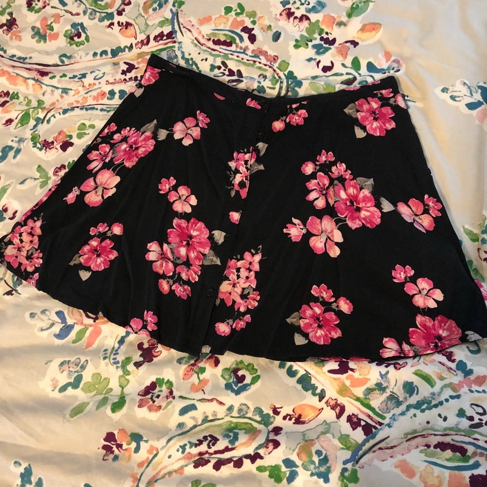 aeropostale floral skirt